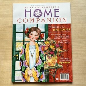 Mary Engelbreit Home Companion Magazine & Ann Estelle Paper Doll Oct/Nov 2000